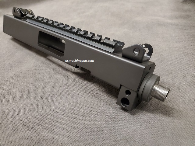 **M-11 9mm Side Cocker Upper With 1/2x28 threads and Adjustable sights for SMG & Semi Auto