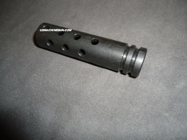 3.5 Inch Ported Muzzle Brake for AR-15 (1/2x28) for .223, 5.56 & 9mm