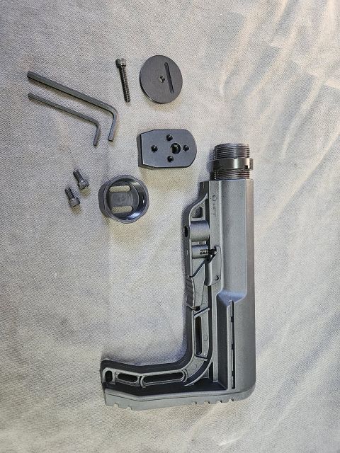 *TEC 9/AB-10/AP 9 Rear Adapter with Battle link Rear Stock