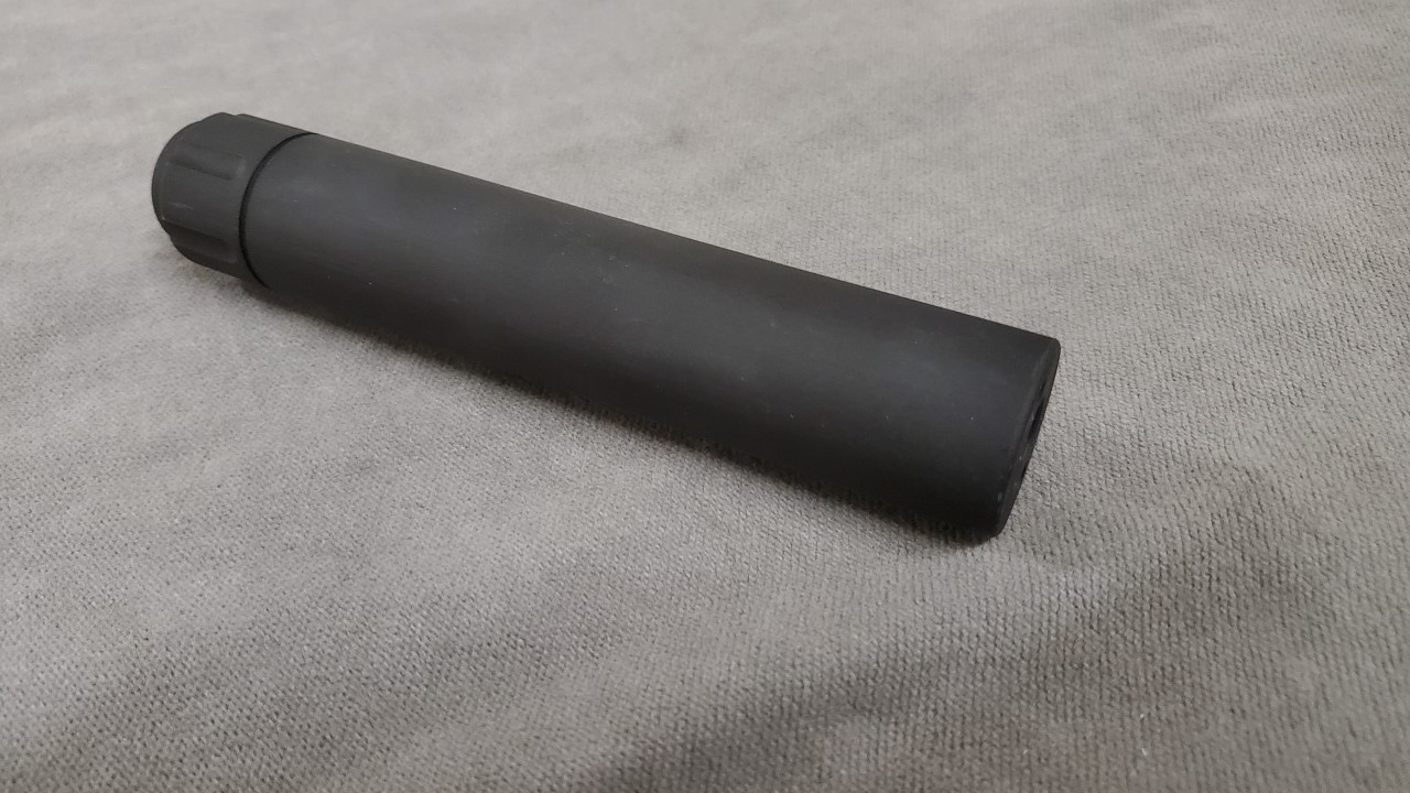 Fake Suppressor for Glock or other 9mm- 1/2-28 Thread