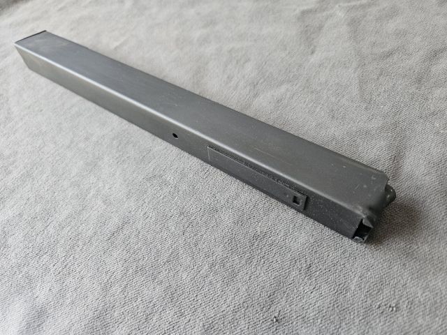 Steel 50 round Mac-10 9mm double feed magazine