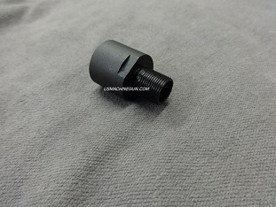 18X1 to 16x1LH Thread adapter for 9mm CZ SCORPION