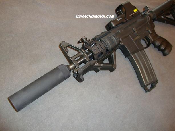 *AR-15 Machined Fake Suppressor for .223, 5.56, CZ Skorpion & 9mm, in 1/2x28