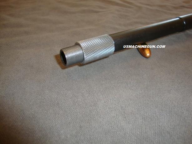*BARREL THREADING With KNURLED SPACER FOR KEL TEC SU 16A & SUB 2000 .223, .40 cal, & 9mm