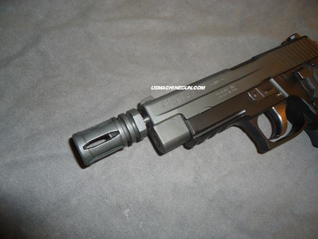 *AR-15 A1 Muzzle Brake for Sig Sauer 9mm Threaded 13.5x1LH