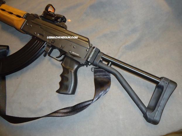 *Rear Stock Adapter for AK-47 Yugo PAP M70/M92/M85-Flat Mount