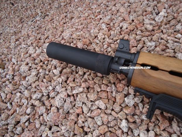 *Fake Suppressor (7" Long)W/Detent Notch  for AK/Yugo PAP M92/85 26mm x 1.5 LH