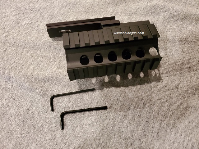 2 Piece Quad Rail for Micro Draco AK47