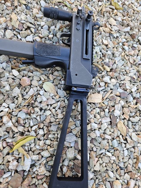*Side Folding Galil Style Rear Stock with Stock Adapter for Mac-10 SMG