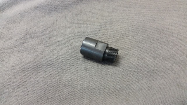 5/8x24 Female to .578x28 Male Thread Adapter