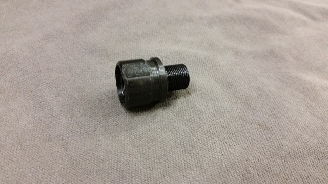 5/8x24 Female to 1/2x28 Male Thread Adapter