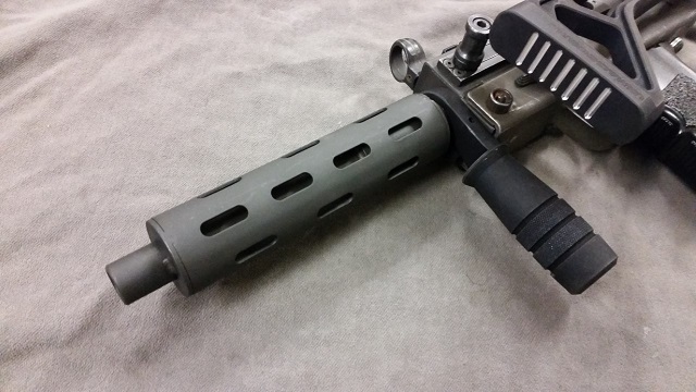US Machinegun Mac 10 MPA 45 Acp Vented Barrel Extension MAC 10 SMG 