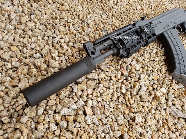 Machined Fake Suppressor (7") for the AK-47 14x1 LH*
