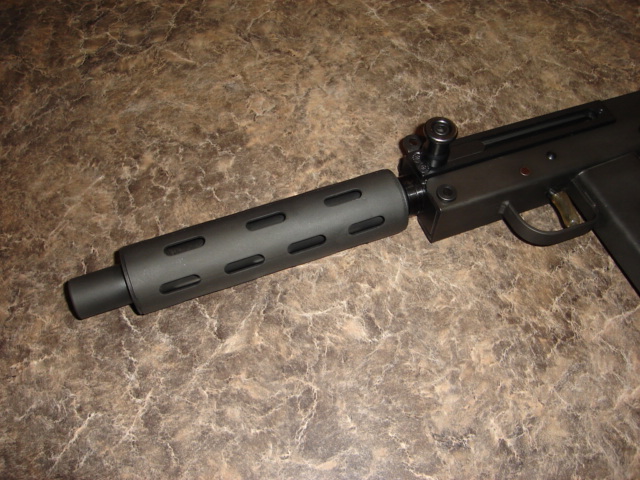 Vented barrel Extension for M11 .380
